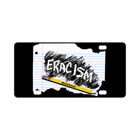Eracism License Plate