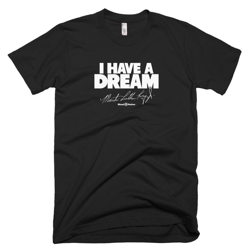 T shirt i have a dream hot sale