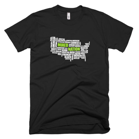 MN Map Black Unisex T-Shirt