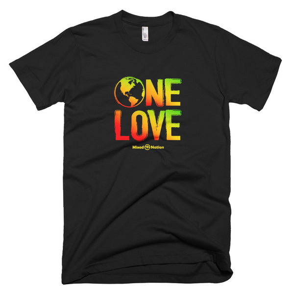 One Love, One Nation, One Family Tee - Great American Apparel